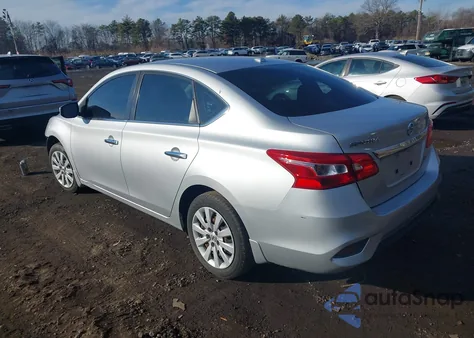 2016 Nissan Sentra Sv из США, поврежденный, VIN 3N1AB7APXGY322117